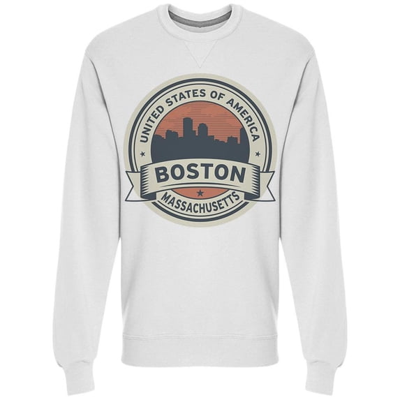 Usa Boston Sweatshirt Men -Image by Shutterstock, Male XX-Large