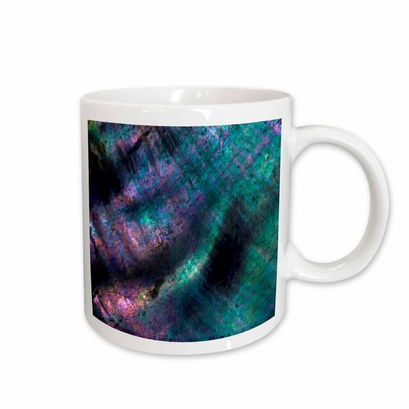 3drose, Usa, California. Abalone Shell Close Up., 11oz Mug