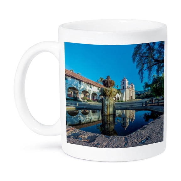 3dRose, USA, California, Santa Barbara, Mission Santa Barbara , 11oz Mug