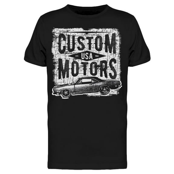 Usa, Custom Motors T-Shirt Men -Image by Shutterstock, Male XX-Large