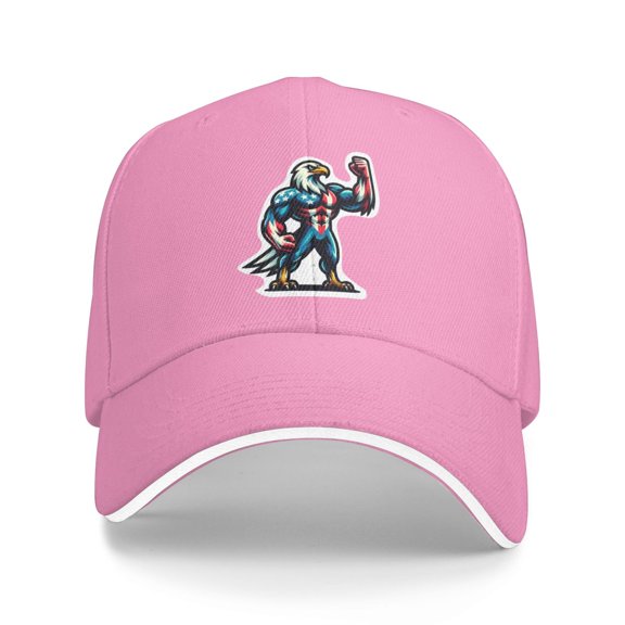 Usa Eagle Unisex Adult Baseball Caps Adjustable Casquette Dad Hat Sandwich Cap Outdoors Headwear
