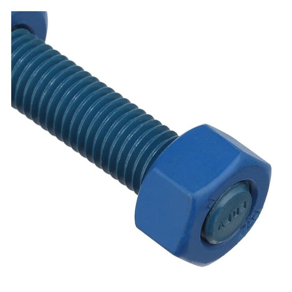 Usa Fastener Threaded Stud, Fluoropolymer Coated, 50 PK B7-.625-3.25-50