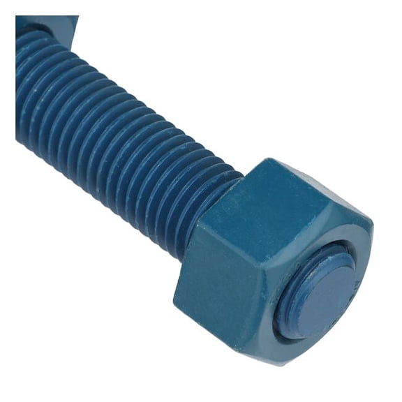 Usa Fastener Threaded Stud, Fluoropolymer Coated, 20 PK B7-.875-4.5-20