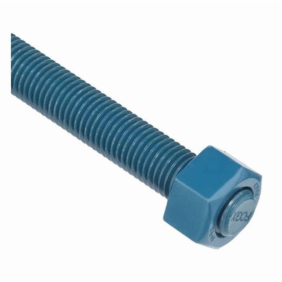 Threaded Stud, Fluoropolymer Coated, 20 PK B7-.75-6-20