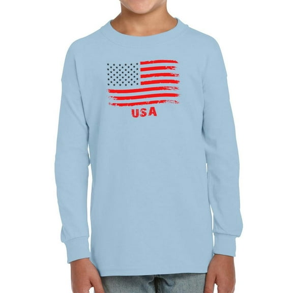 Usa Flag 4Th Of July Long Sleeve Toddler -Image by Shutterstock, 4 Toddler