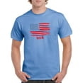 thumbnail image 1 of Usa Flag 4Th Of July T-Shirt Men -Image by Shutterstock, Male 3X-Large, 1 of 4