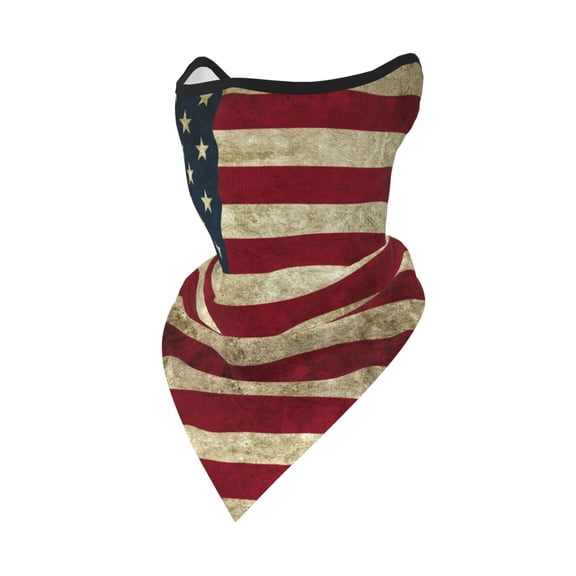 Usa Flag Bandanas Headband Quick Dry Protection Windproof Multifunctional Print Balaclava