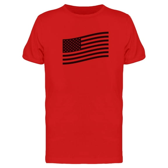 Usa Flag, Cool Doodle T-Shirt Men -Image by Shutterstock, Male 3X-Large