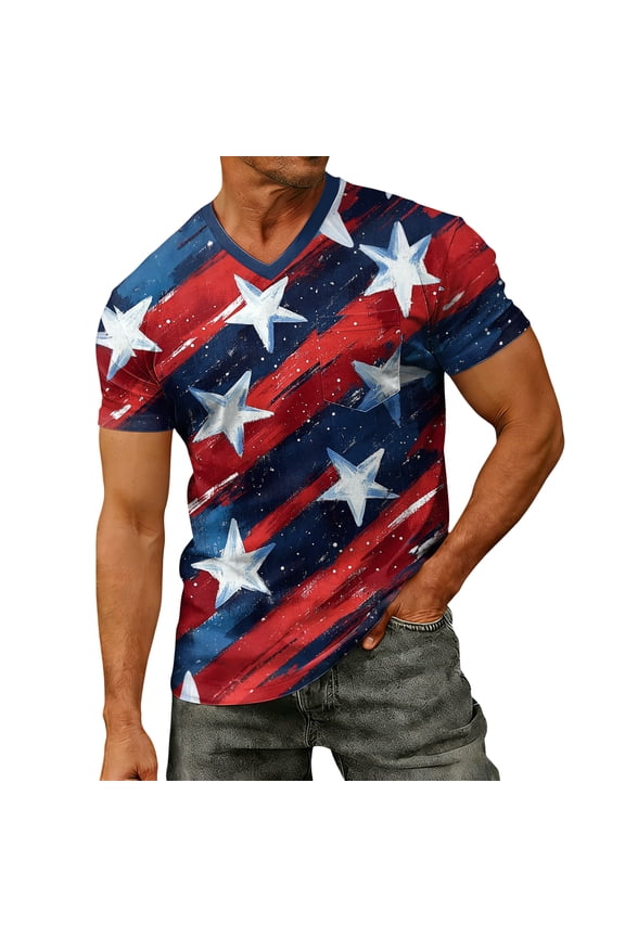 Usa Flag Graphic Print Mens Shirts 4th Of July 250 Anniversary Usa Shirt Plus Size Short Sleeve America 250 Shirt Patriotic Tees