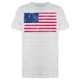 thumbnail image 1 of Usa Flag. Grunge Style Tee Men's -Image by Shutterstock, 1 of 2
