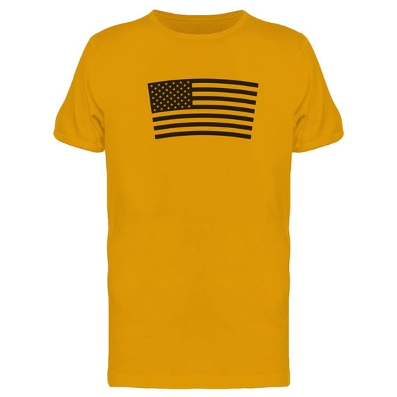 Usa Flag Waving Cool Doodle Tee Men's -Image by Shutterstock