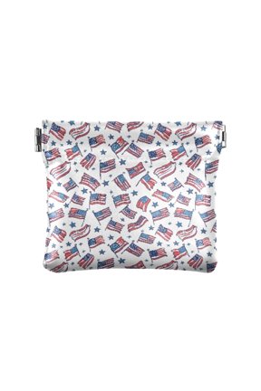 Usa Flags Wallet Small PU Leather Change Pouch Wallet for Women