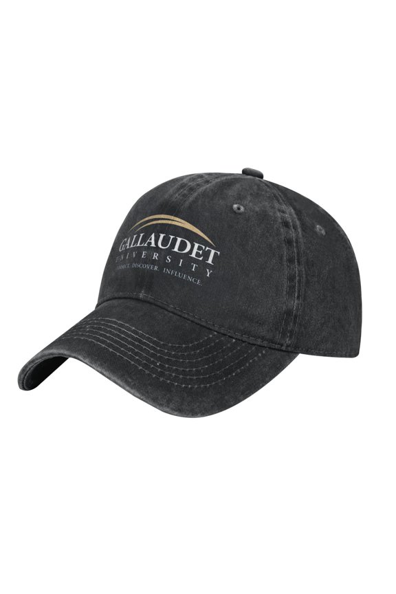 Usa Gallaudet University Hat Adjustable Baseball Cap Cotton Cowboy Hat, Fashionable For Man Woman