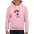 thumbnail image 1 of Usa Gnome W Balloons Hoodie Juniors -Image by Shutterstock,  Large, 1 of 4