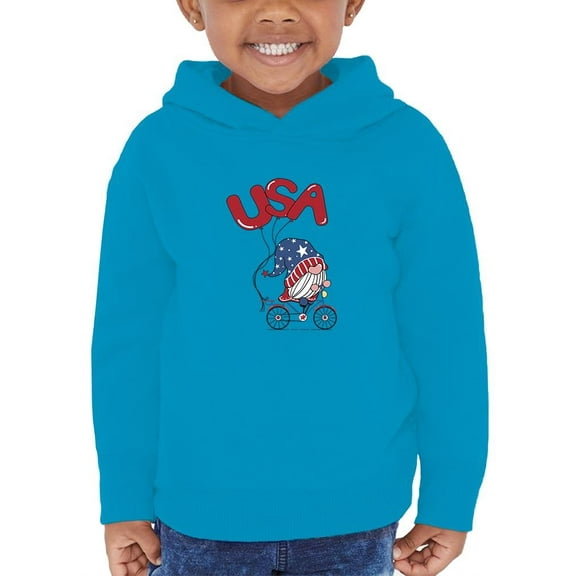 Usa Gnome W Balloons Hoodie Toddler -Image by Shutterstock,  2 Toddler