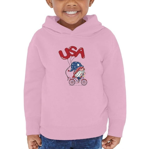 Usa Gnome W Balloons Hoodie Toddler -Image by Shutterstock,  2 Toddler