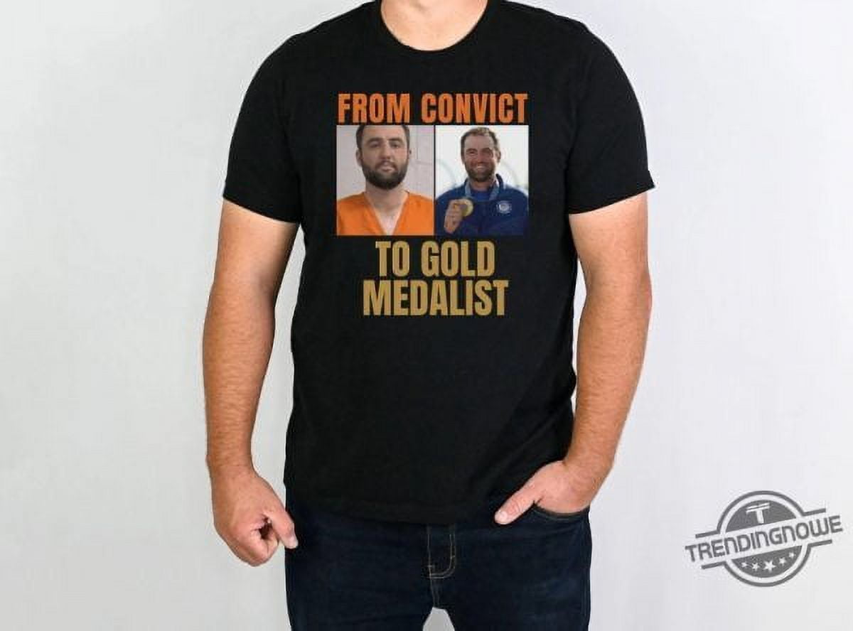 Usa Golf Shirt Scottie Scheffler Shirt Scottie Scheffler From Convict