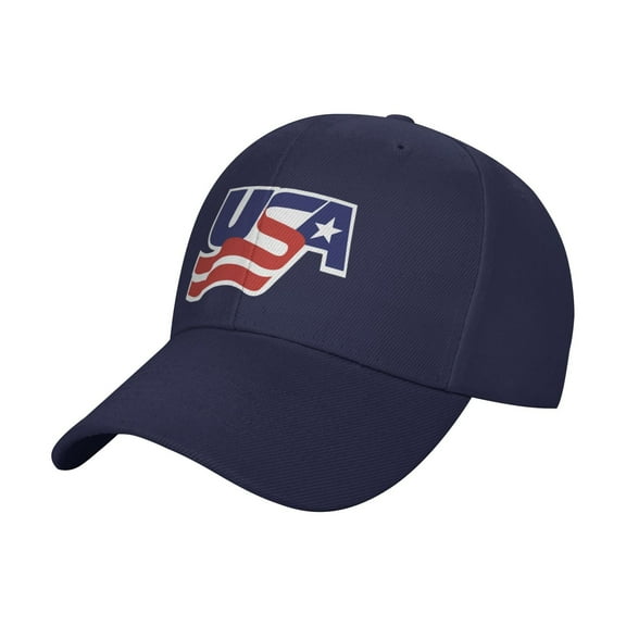 Usa Hockey Sandwich Cap Unisex Adjustable Adult Baseball Caps Casquette Hats Flat Cap