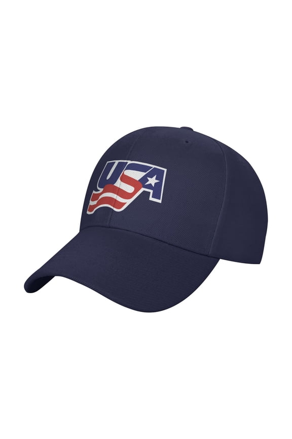 Usa Hockey Sandwich Cap Unisex Adjustable Adult Baseball Caps Casquette Hats Flat Cap