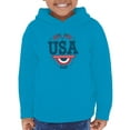 thumbnail image 1 of Usa. Independence Day Hoodie Toddler - Toddler Hoodie, 1 of 4