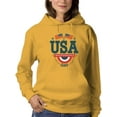 thumbnail image 1 of Usa. Independence Day Hoodie Women -Image by Shutterstock, Female Medium, 1 of 4