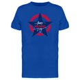 thumbnail image 1 of Usa Independence Day Star Doodle T-Shirt Men -Image by Shutterstock, Male 3X-Large, 1 of 2