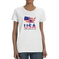 thumbnail image 1 of Usa Independence Day. T-Shirt Women -Image by Shutterstock, Female Small, 1 of 4