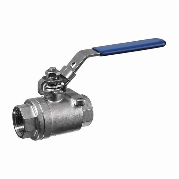 Usa Industrials Ball Valve,304 Stainless Steel,Straight ZUSA-VLV-156