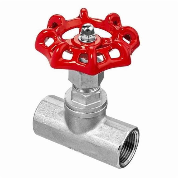 Usa Industrials Globe Valve,Threaded,FNPT x FNPT ZUSA-VLV-116