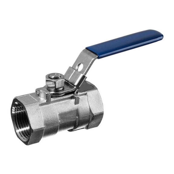 Usa Industrials Manual 2-Way Ball Valve,NPT,304 SS ZUSA-VLV-3