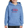 thumbnail image 1 of Usa July 4Th Hoodie Juniors -Image by Shutterstock,  Large, 1 of 4