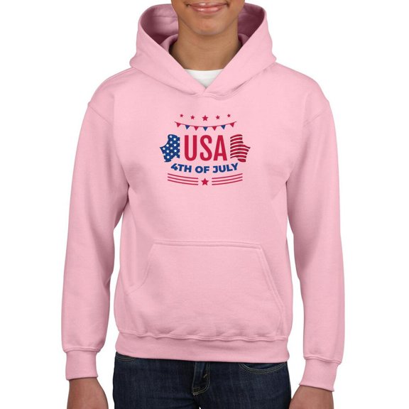 Usa July 4Th Hoodie Juniors -Image by Shutterstock,  x-Large