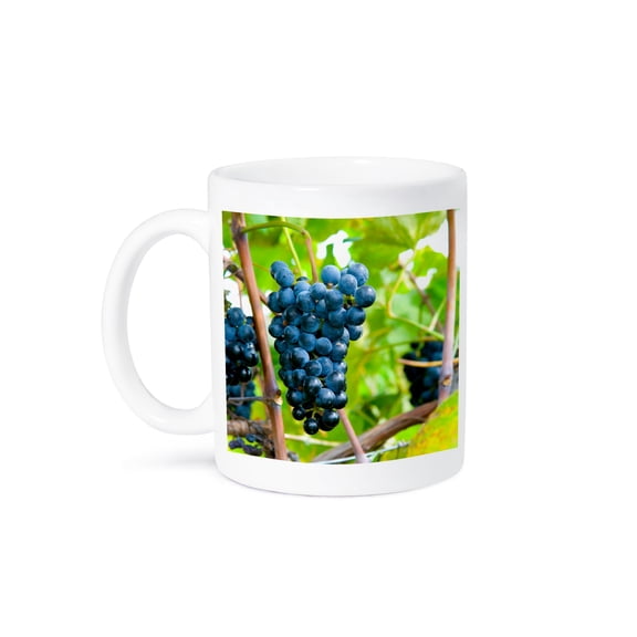 3drose, Usa, Kansas, Grapes at Kansas Winery., 15oz Mug