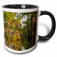 thumbnail image 1 of 3drose, Usa, Louisiana, Atchafalaya Nwr. Sunrise Over Swamp, 11oz Two-tone Black Mug, 1 of 6