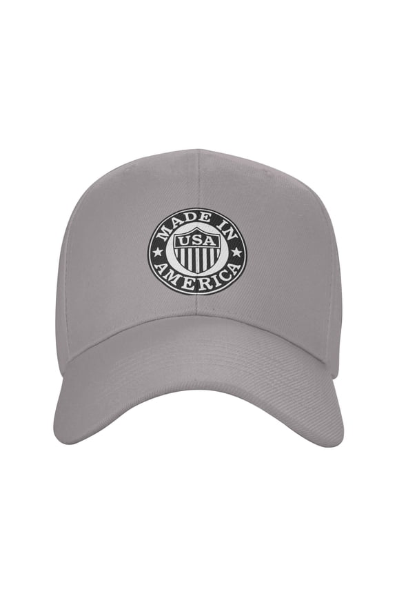 Usa Made In America Sandwich Cap Unisex Adjustable Adult Baseball Caps Casquette Hats Flat Cap Curved Brim Cap Fishing Hat