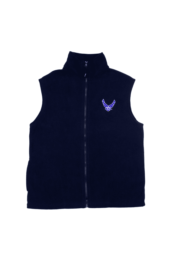 Usa Made Polar Fleece Vest - Air Force