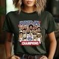 Usa Men's Basketball 2024 Summer Olympics Gold Medal Team UNISEX T