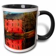 thumbnail image 1 of 3drose, Usa, Missouri, Alley Mill at Alley Spring Ozark Scenic Riverways., 11oz Two-tone Black Mug, 1 of 6