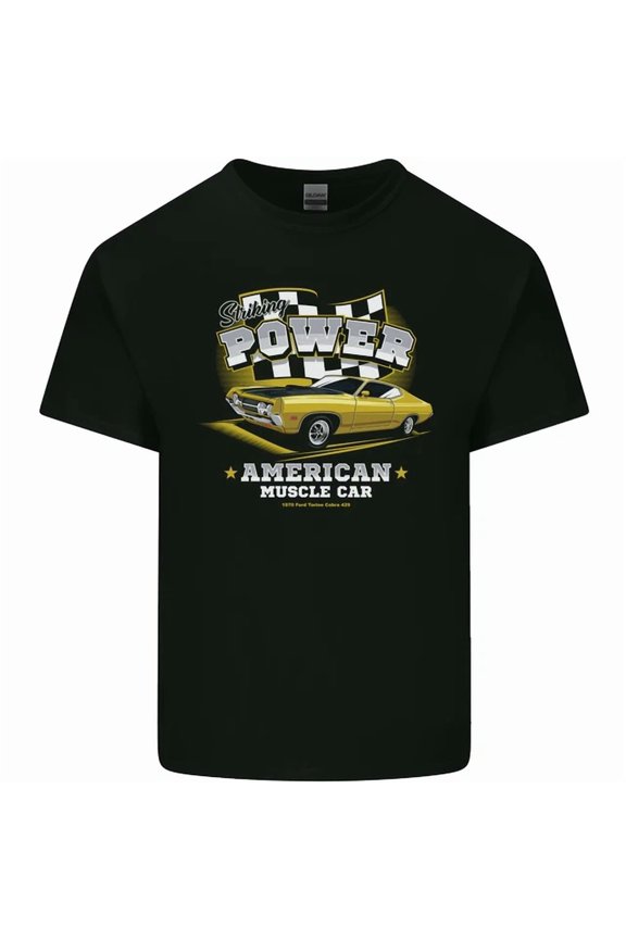 Usa Muscle Car American Power T-Shirt