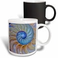 thumbnail image 1 of 3drose, Usa, Oregon. Close-up of Chambered Nautilus Cut in Half., 11oz Magic Transforming Mug, 1 of 7