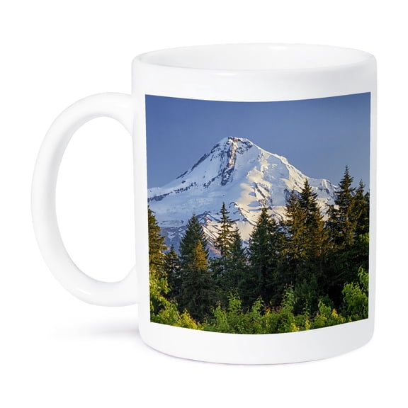 3drose, Usa, Oregon, Hood River County. the Sun Sets on Mount Hood., 11oz Mug