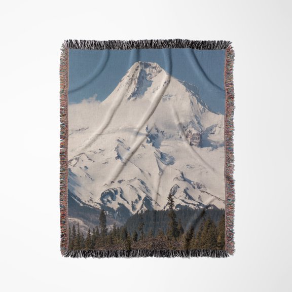 Usa, Oregon. Mt. Hood Landscape., Woven Blanket