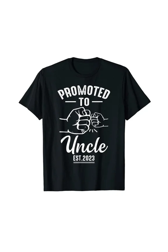 Usa Promoted To Uncle 2023 Present For First Time New Uncle T-Shirt S-5XL Birthday Gifts; For Men & Women
