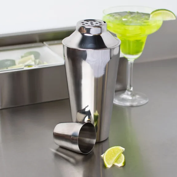 Usa Seller Bar Shaker 28 Oz Stainless Steel 3-Piece *Free Shipping