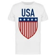 thumbnail image 1 of Usa. Shield Tee Men's -Image by Shutterstock, 1 of 2