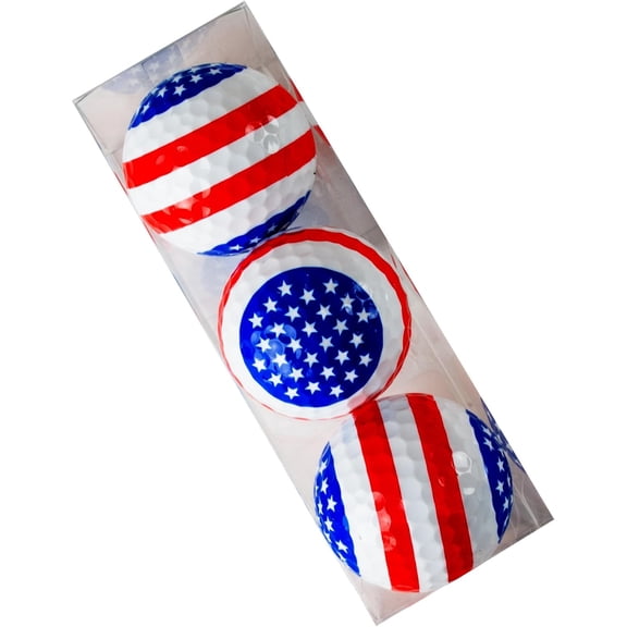 Usa Stars Golf Balls 3 Pack