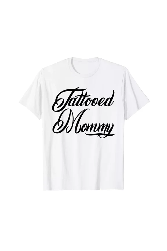 Usa Tattooed Mommy Shirt Mom Tattoos Tatted Ink Mothers Day Gift Tshirt