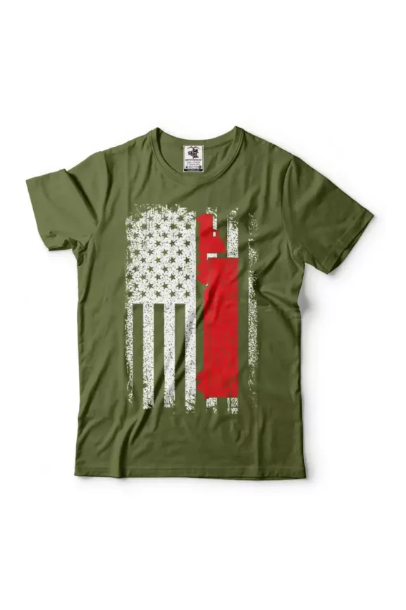 Usa Truck Driver Mens Tee Shirt Trucking Highway Us Flag Gift Shirt For Him Unisex S-5XL Hot Trending Shirt, Vintage Birthday Gift