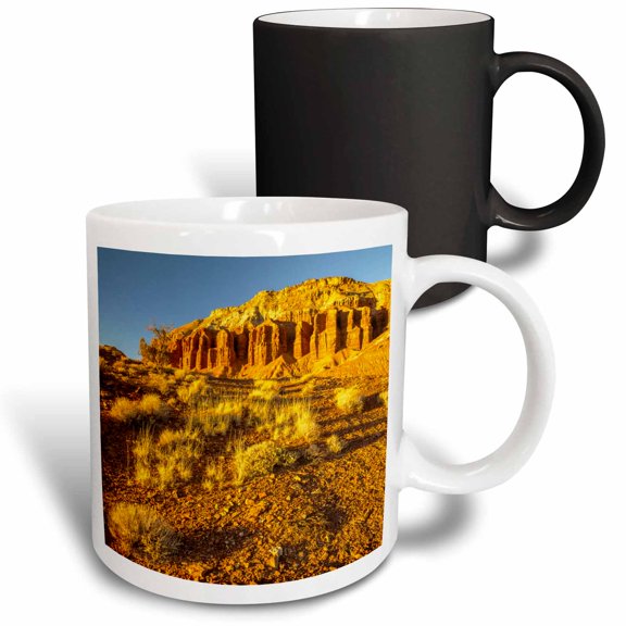 3drose, Usa, Utah, Capitol Reef National Park. Rock Formations in Cliff., 11oz Magic Transforming Mug
