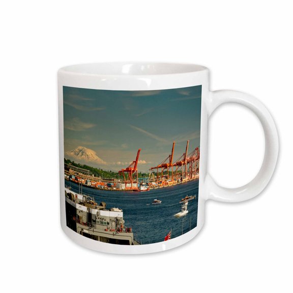 3drose, Usa, Washington, Seattle, Sail-in Parade, Boats - Us48 Rdu0587 - Richard Duval, 11oz Mug